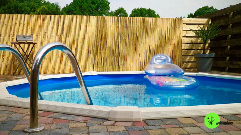 inspiracia bambusový plot